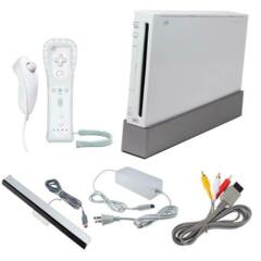 White Nintendo Wii System